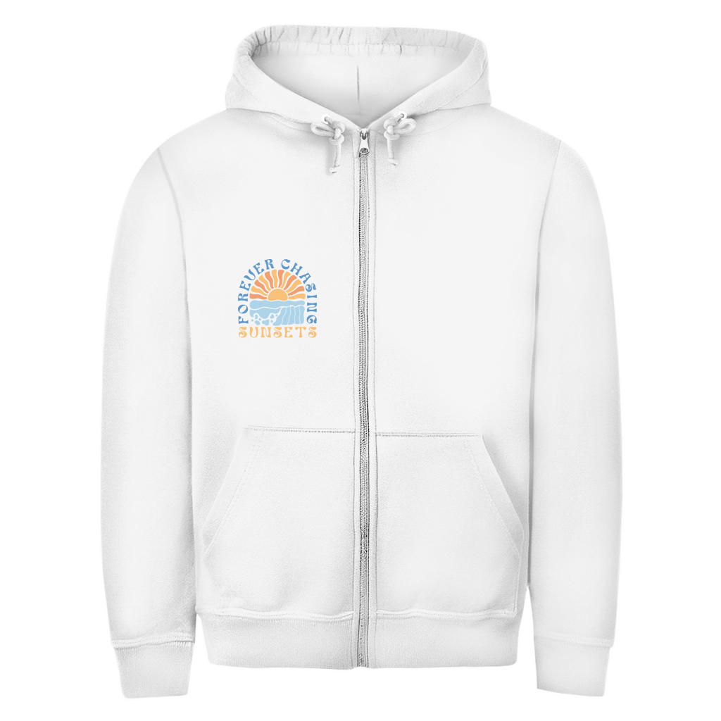 Zipper Hoodie Nui "Forever chasing Sunsets"