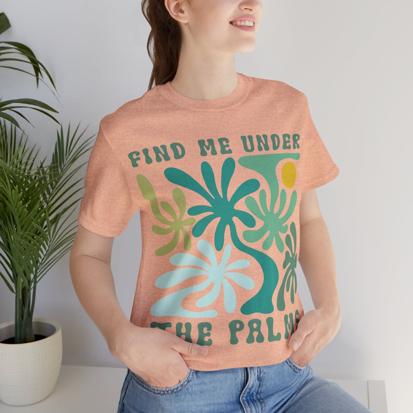 Surfer Shirt "Find me under the Palms"