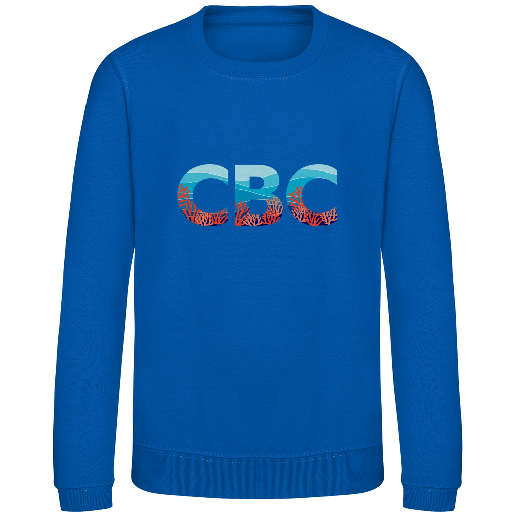Kinder Sweatshirt CBC Logo FARBIG