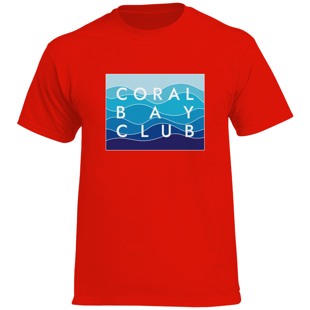 Herren Promo T-Shirt Coral Bay Club Gradient Waves
