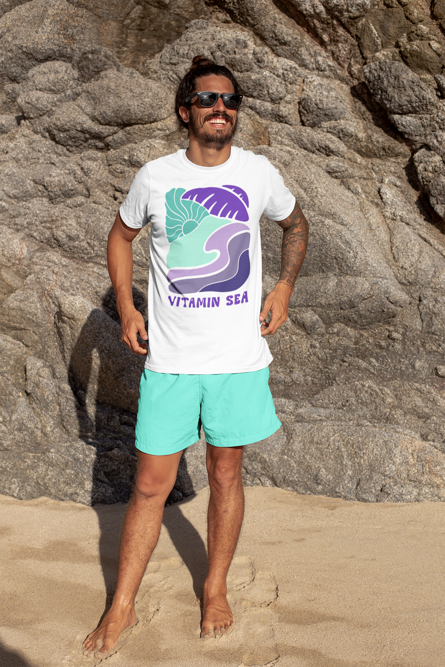 Surfer Shirt "Vitamin Sea Night Version"