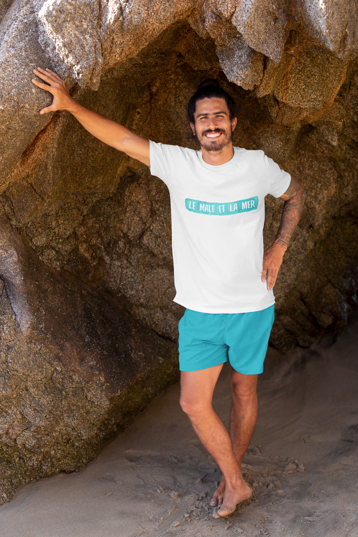 Surfer Shirt "Der Mann und das Meer"