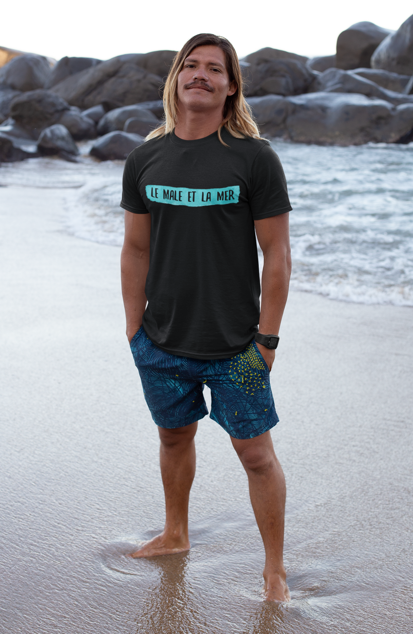Surfer Shirt "Der Mann und das Meer"