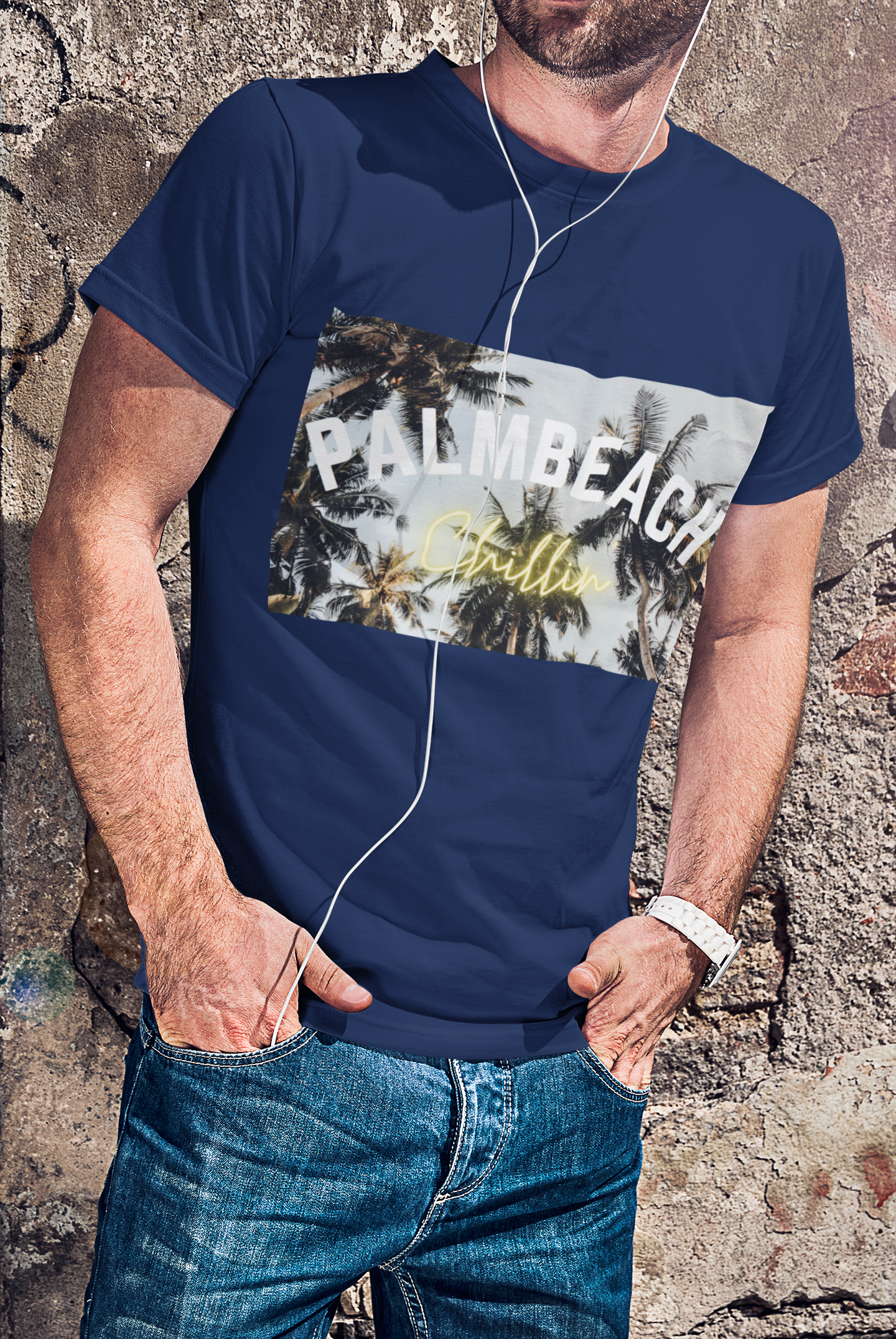 Surfer Shirt "Palmbeach Chillin"