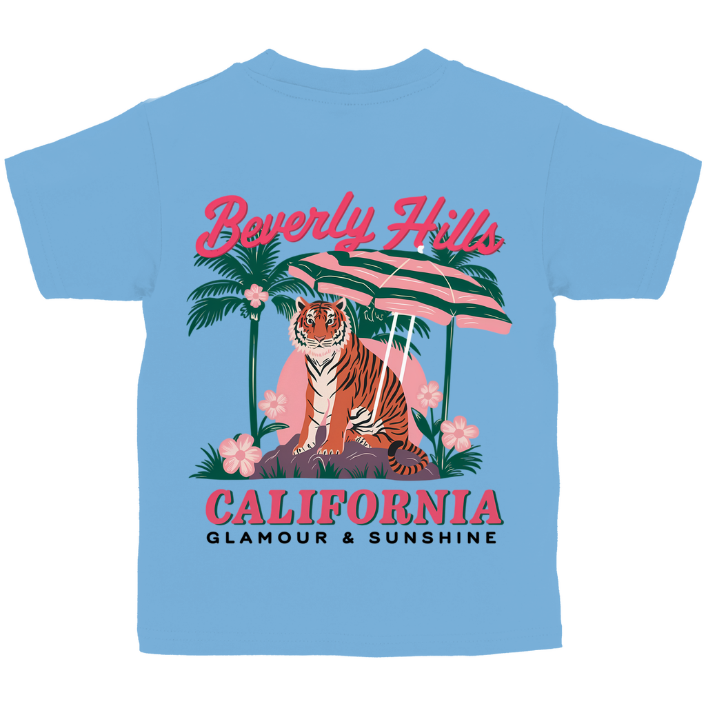 Kinder Basic T-Shirt Tiger Sunshine