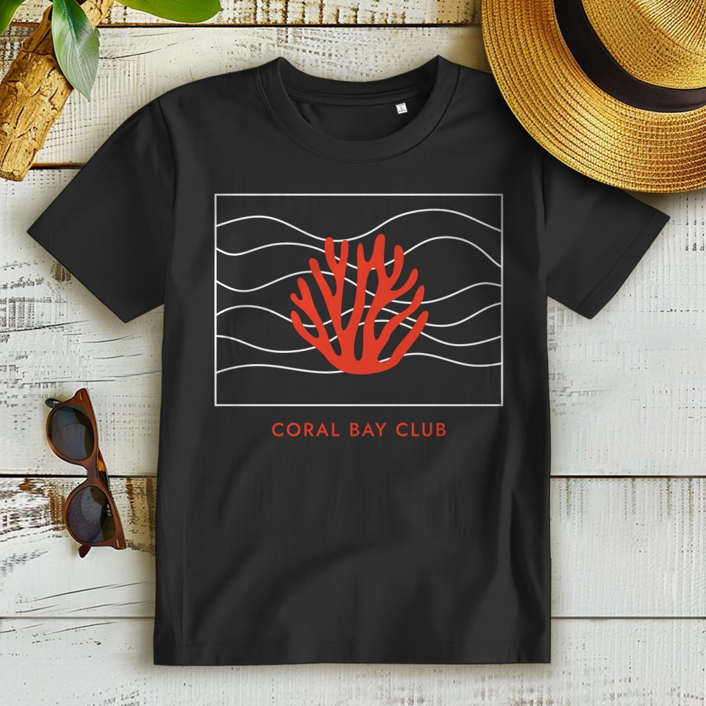 T-Shirt Breeze "Wellen Koralle"