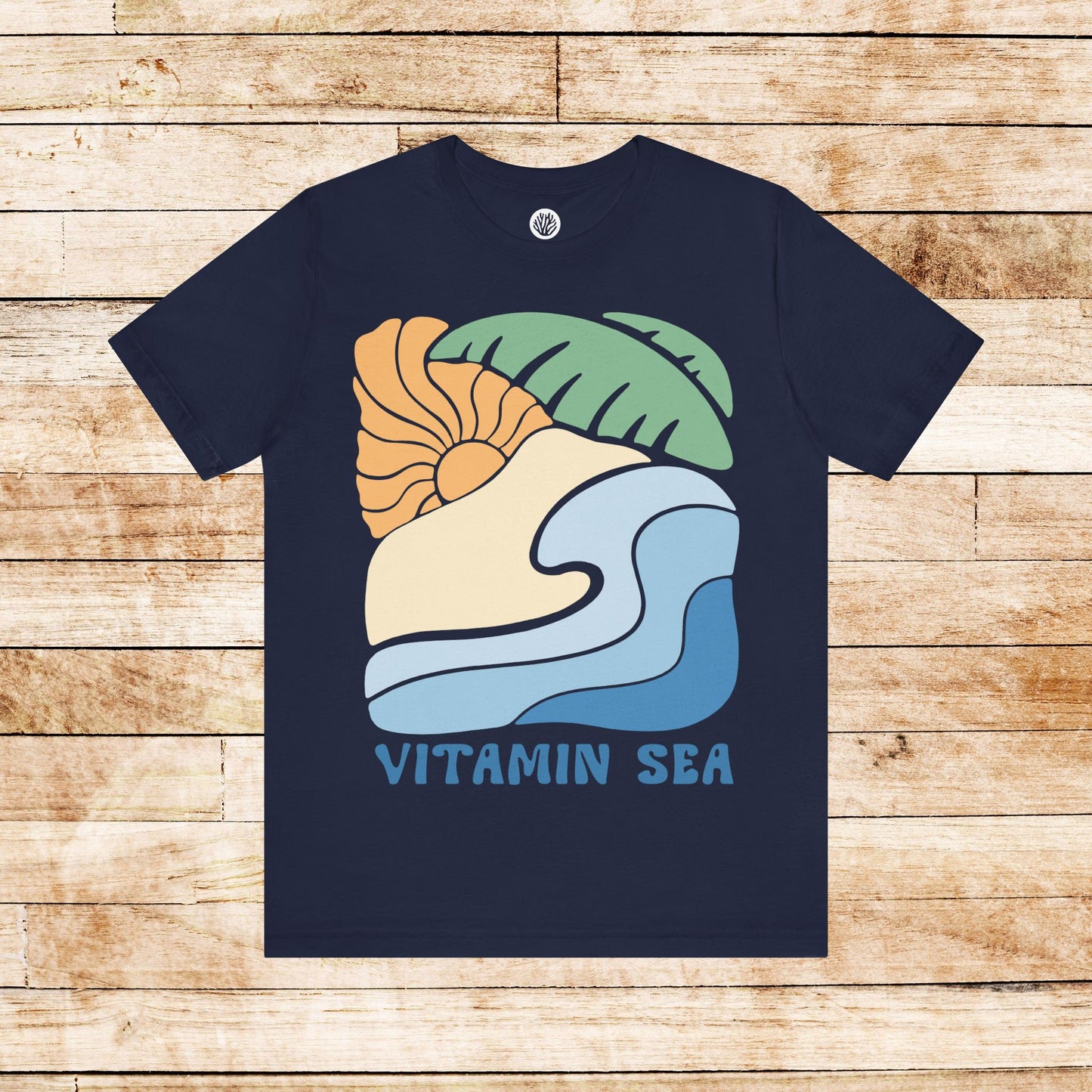 Surfer Shirt "Vitamin sea Natural"