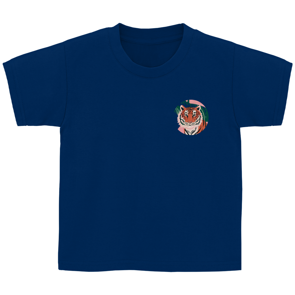 Kinder Basic T-Shirt Tiger Sunshine