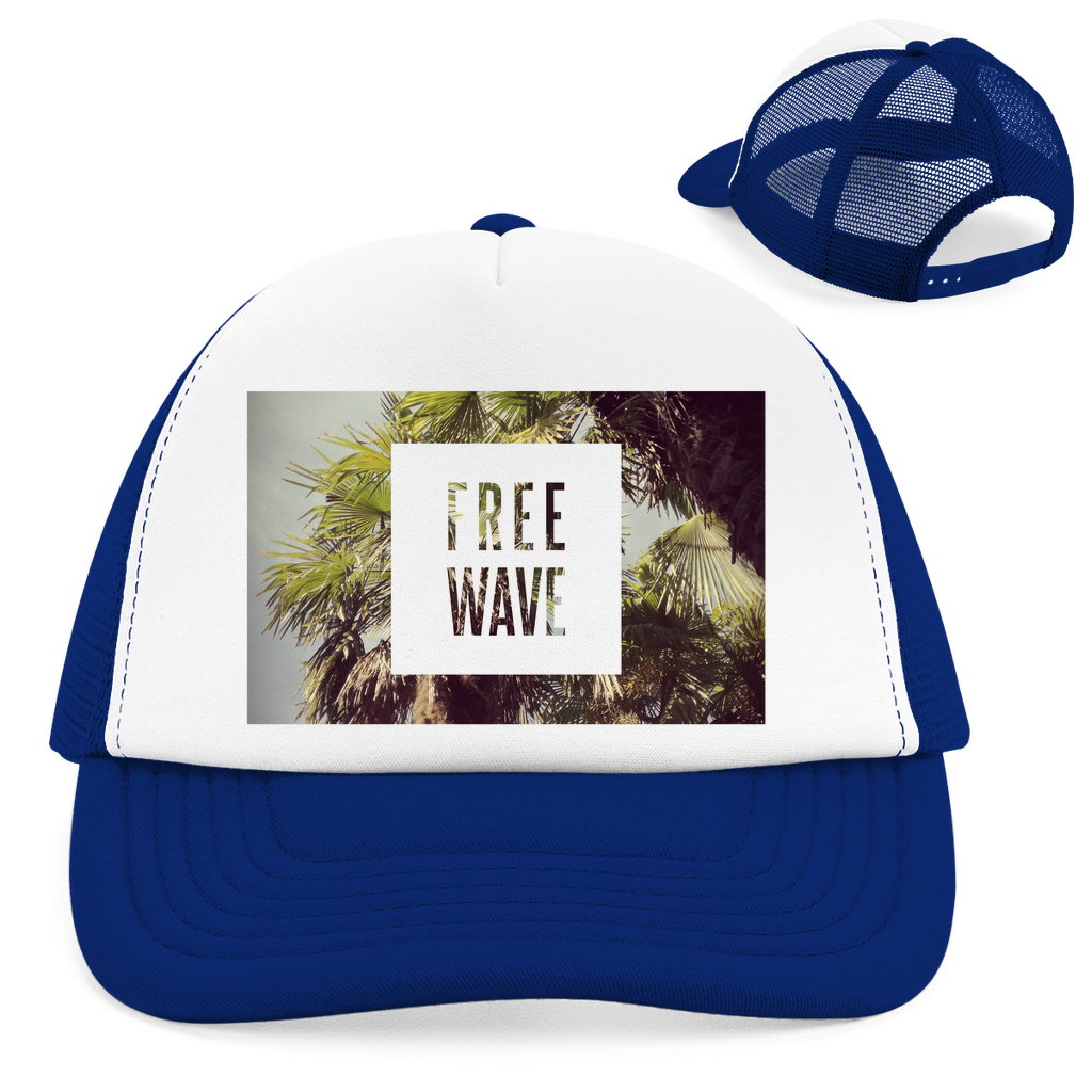 Retro Trucker Cap "Free Wave"