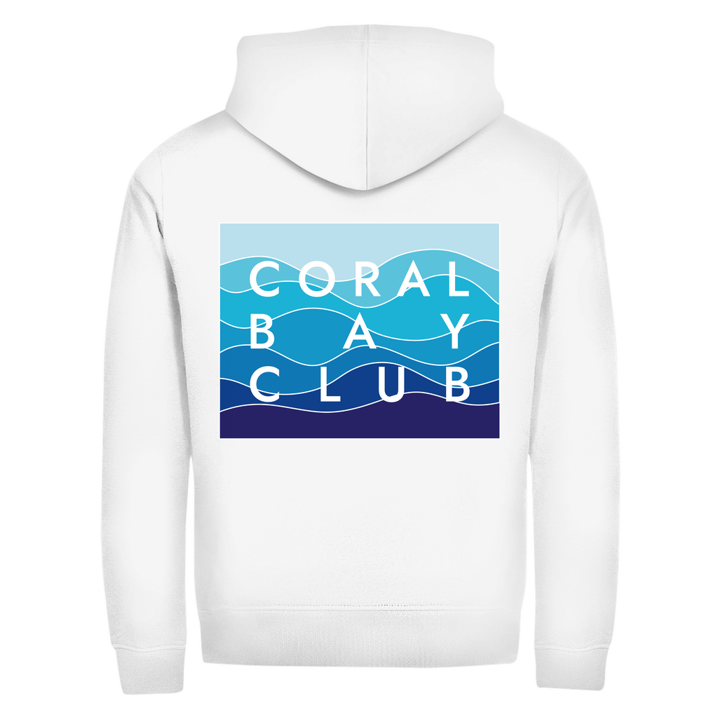 Zipper Hoodie Nui "Gradient Waves"
