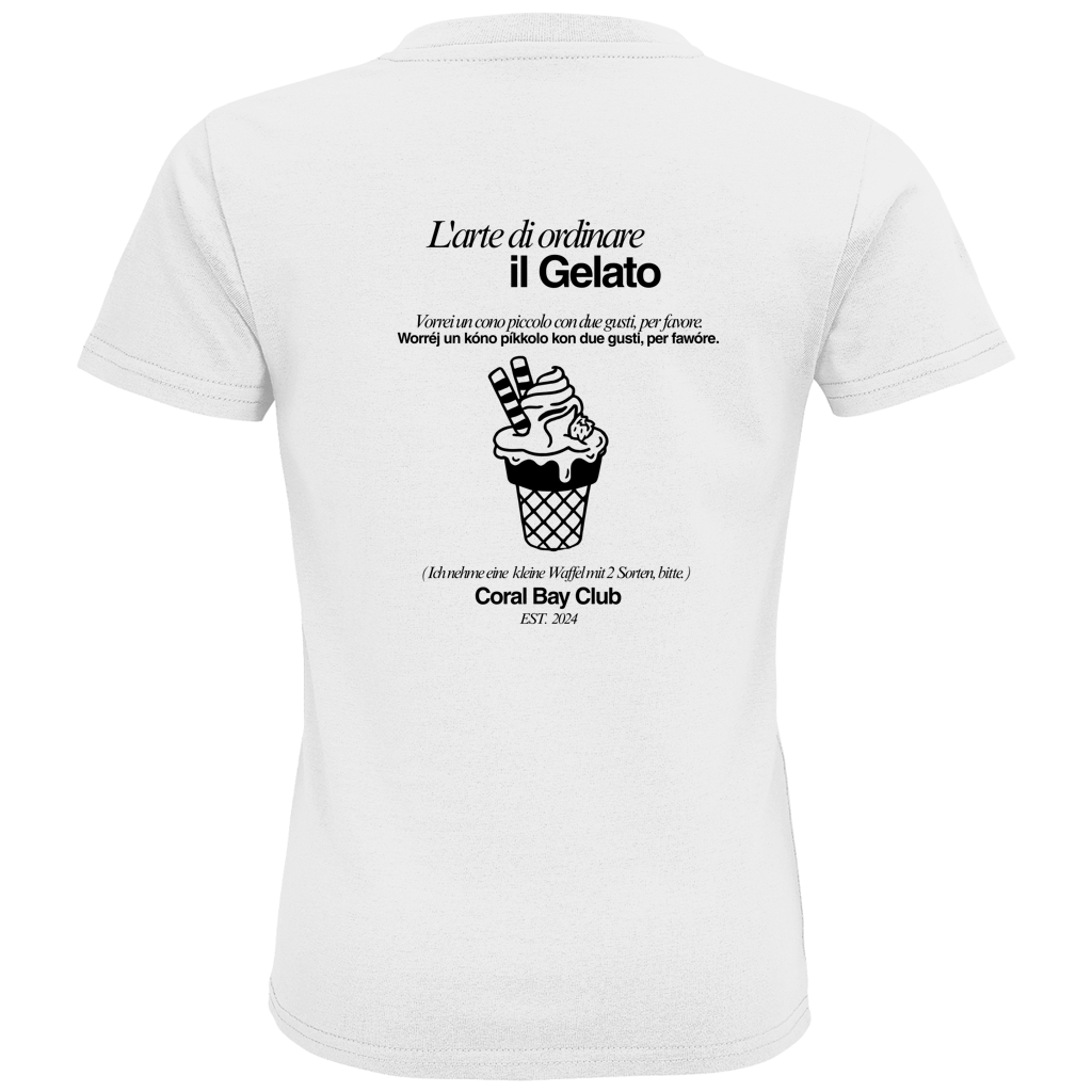 Kids Premium Bio T-Shirt Badge Gelato