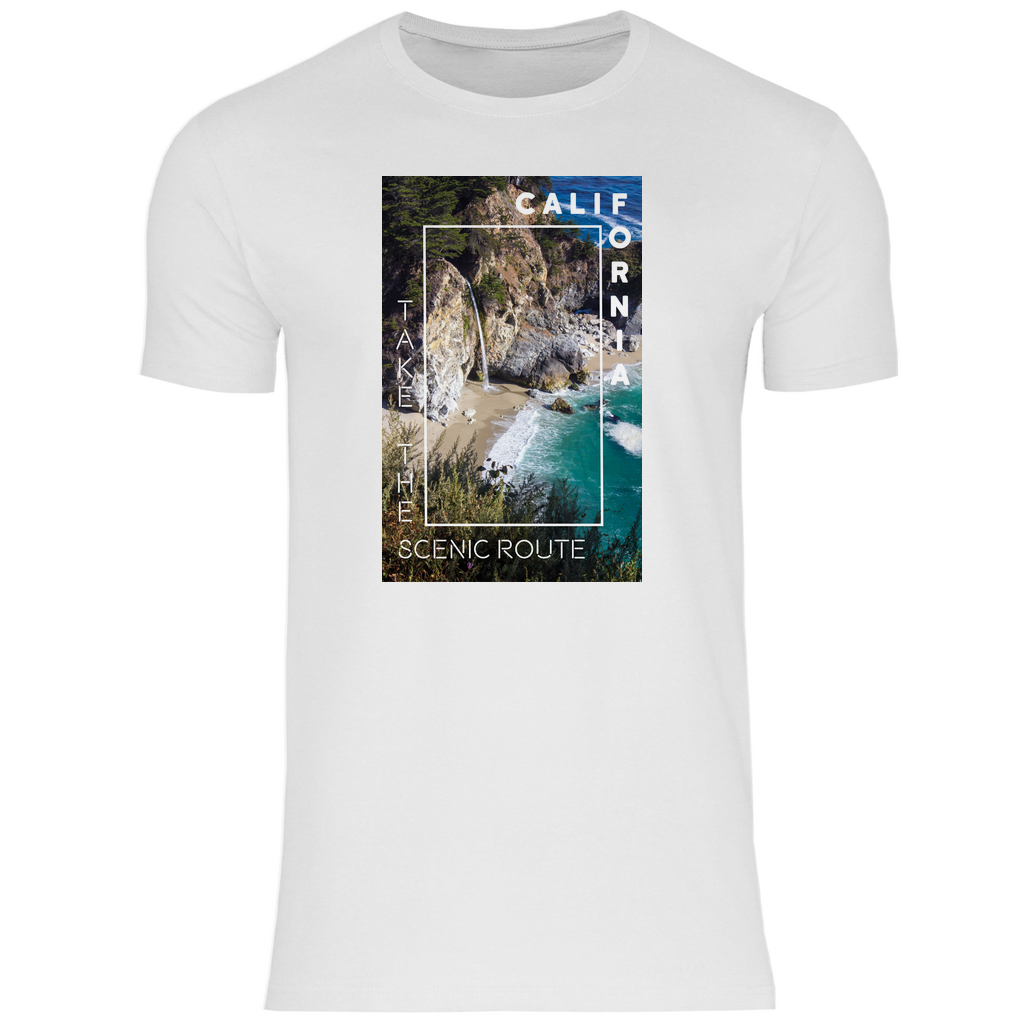 Herren T-Shirt Take the Scenic Route