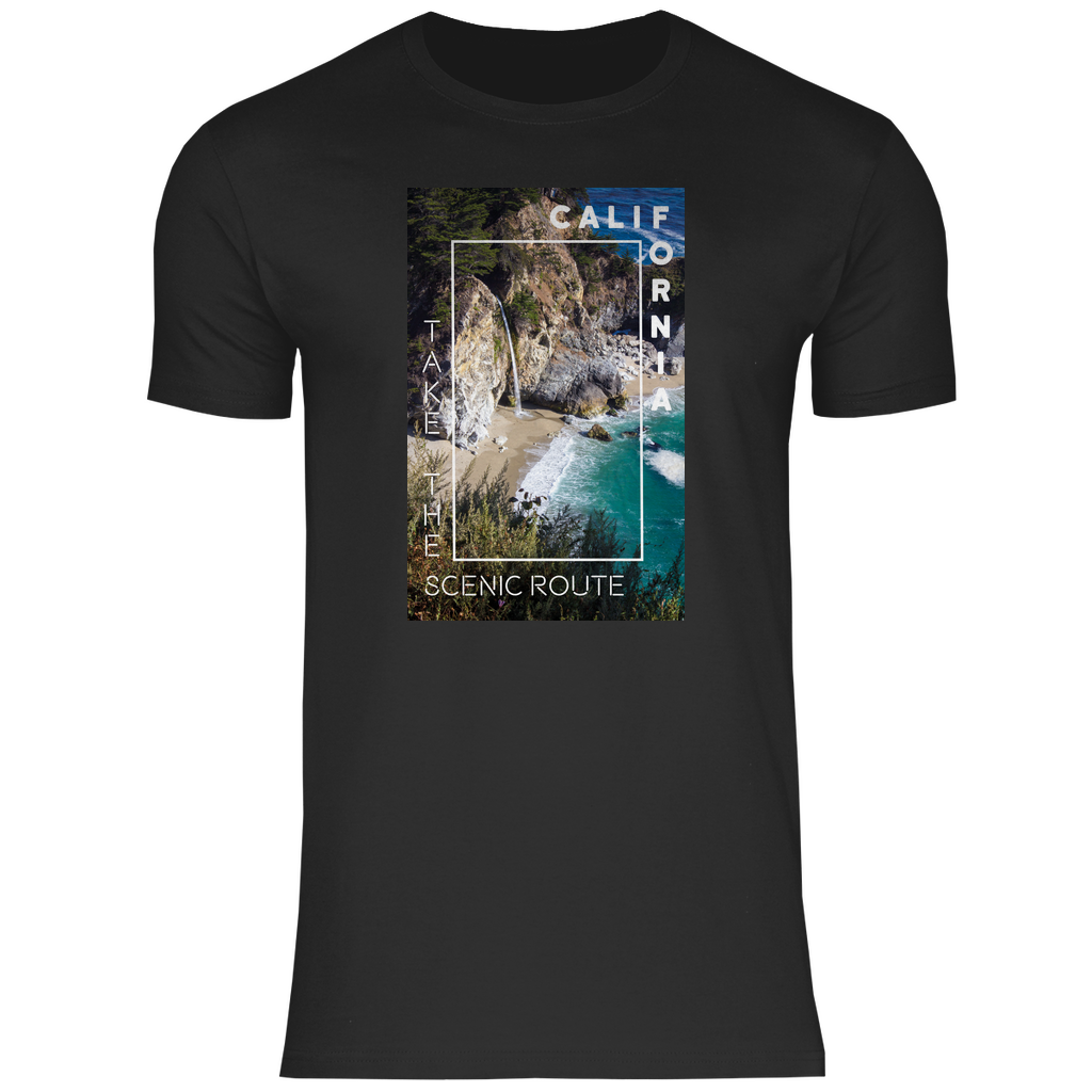 Herren T-Shirt Take the Scenic Route