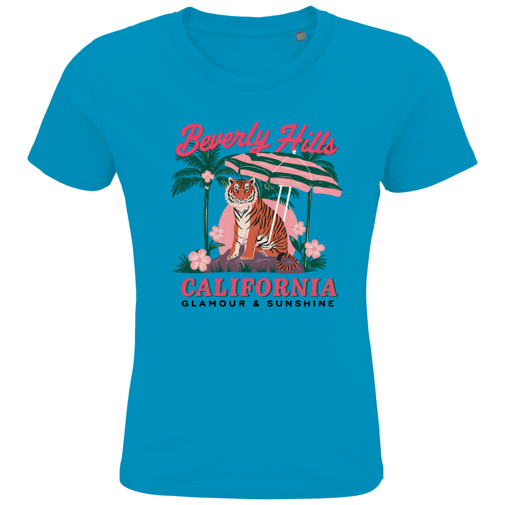 Kids Premium Bio T-Shirt Tiger Sunshine