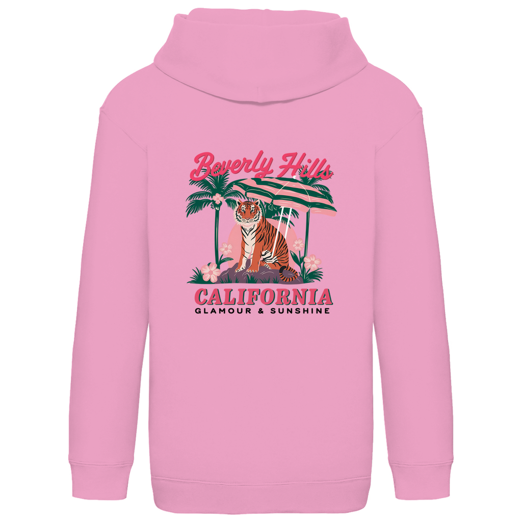 Kids Basic Hoodie Tiger kopf