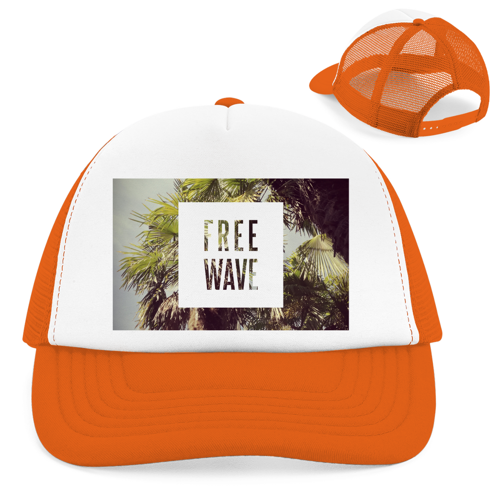 Retro Trucker Cap "Free Wave"