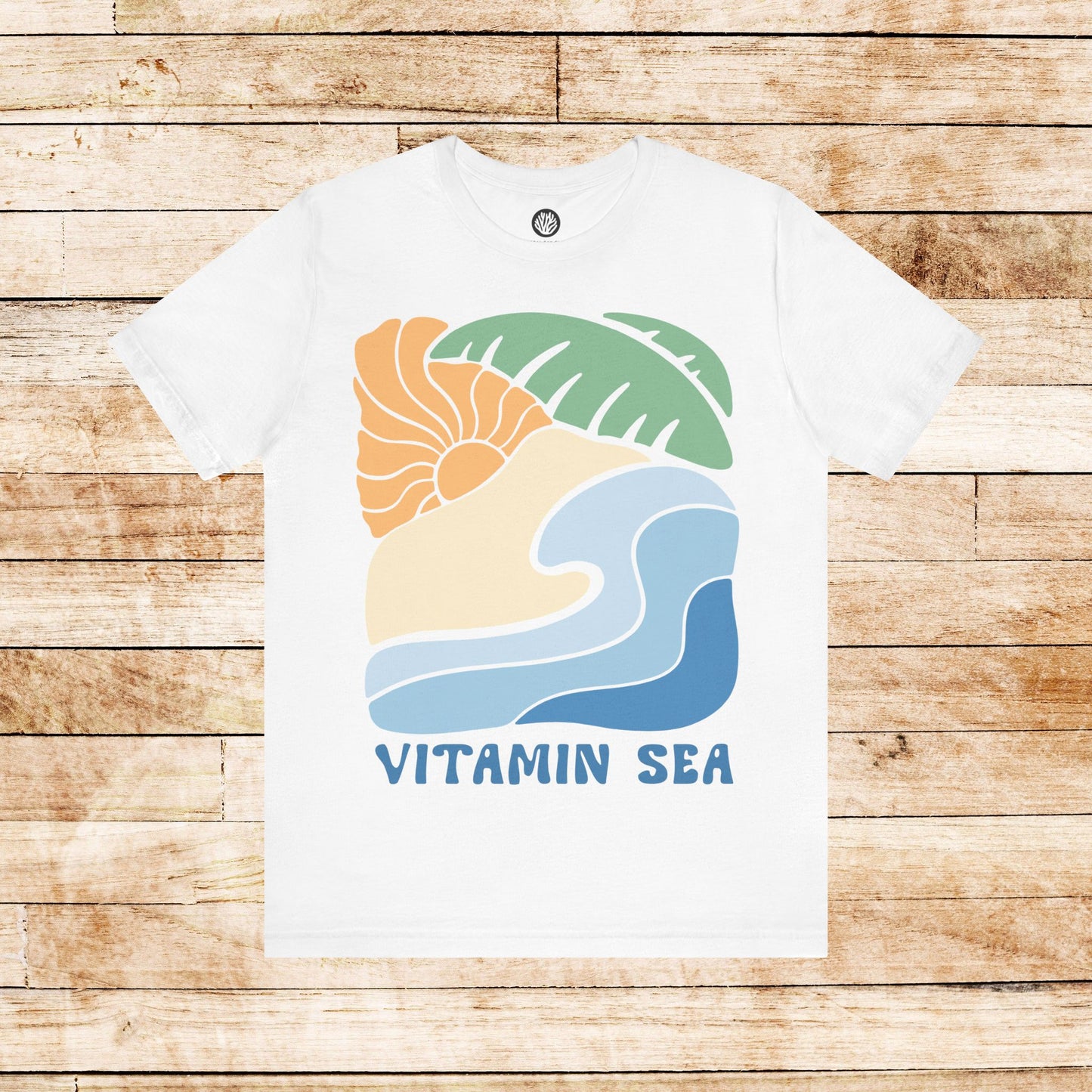 Surfer Shirt "Vitamin sea Natural"