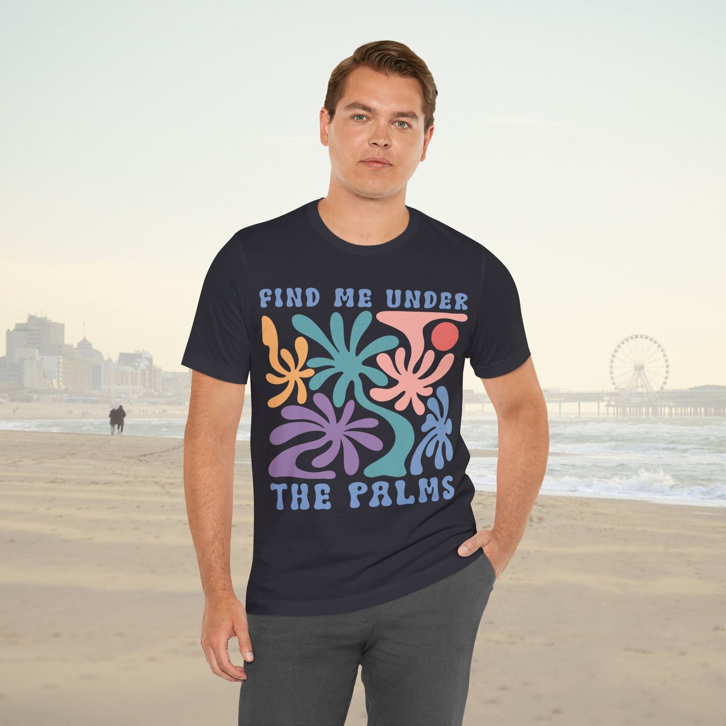 Surfer Shirt "Find me under the Palms"