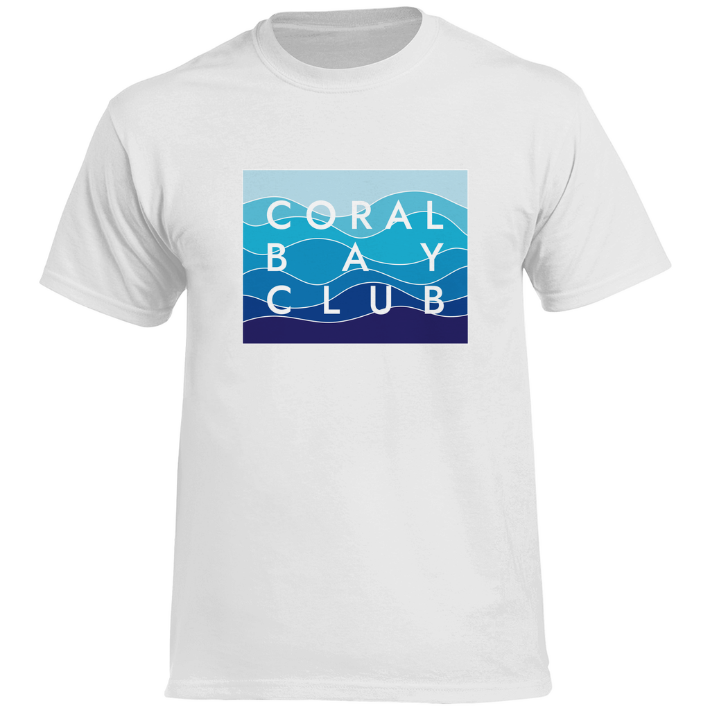 Herren Promo T-Shirt Coral Bay Club Gradient Waves