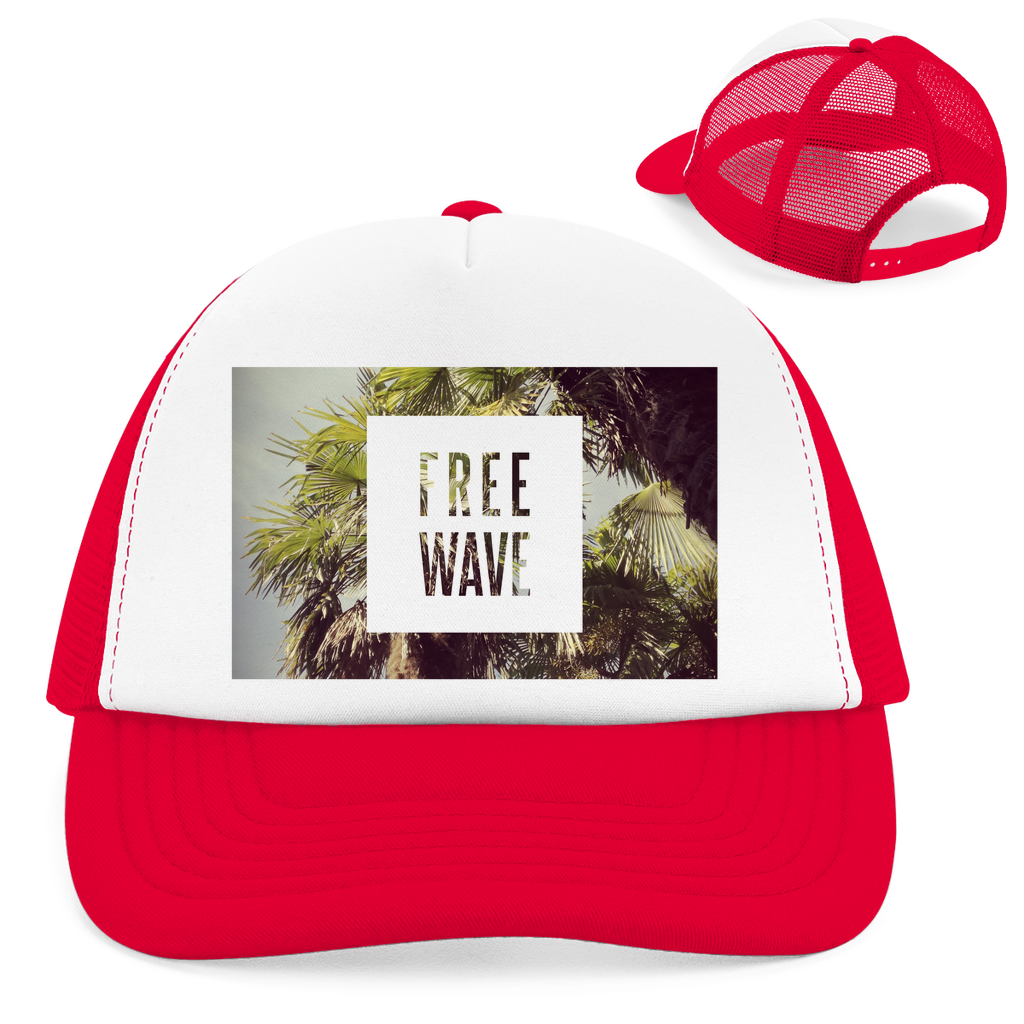 Retro Trucker Cap "Free Wave"
