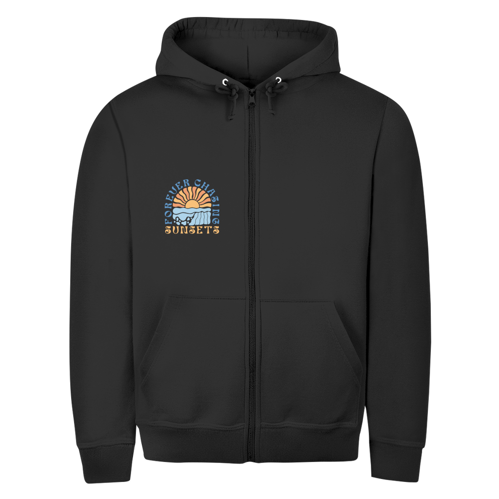 Zipper Hoodie Nui "Forever chasing Sunsets"