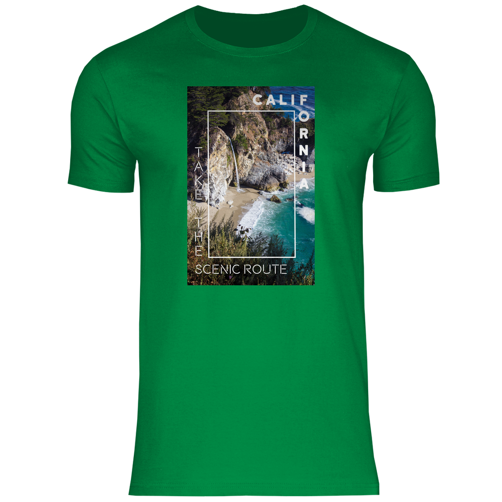 Herren T-Shirt Take the Scenic Route