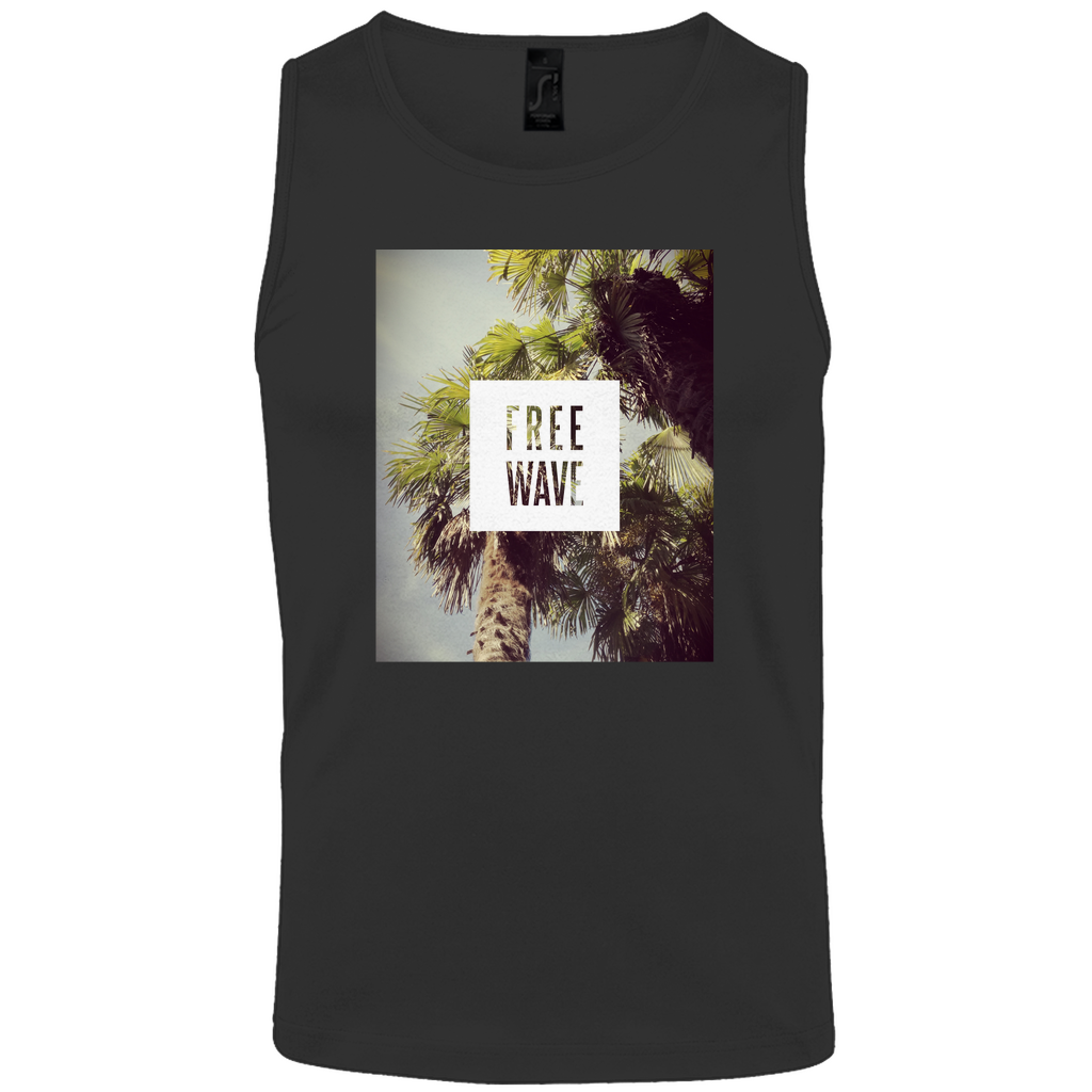 Tanktop Boxy "Free Wave"