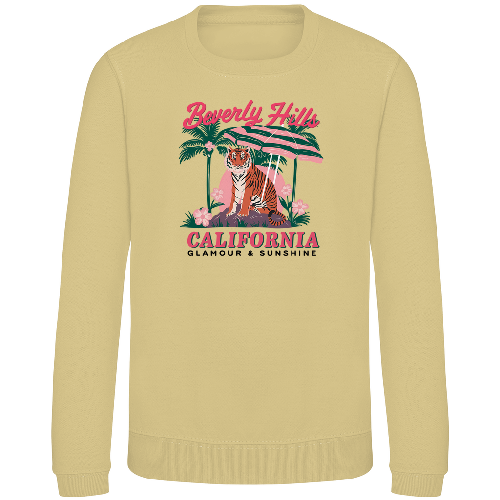 Kinder Sweatshirt Tiger Sunshine