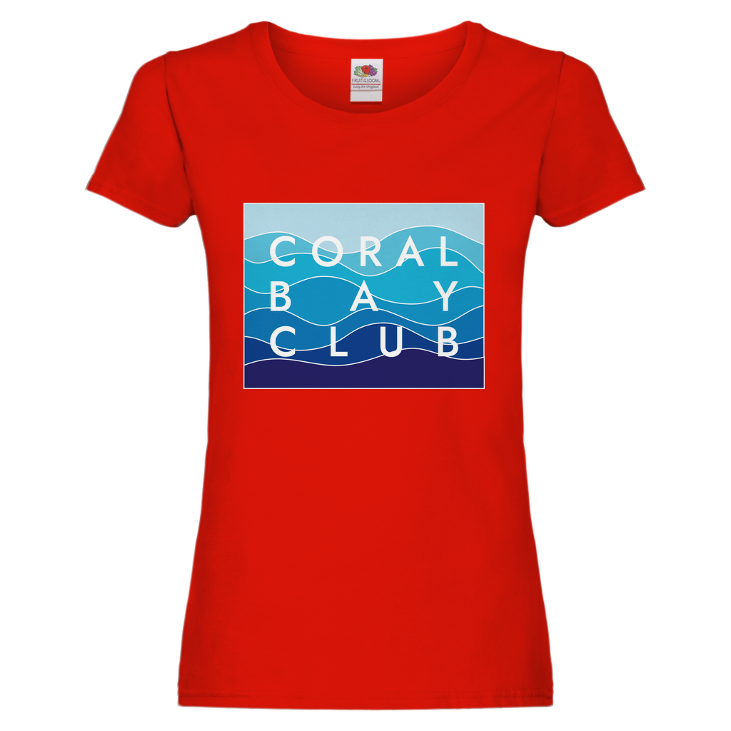 T-Shirt Sunny "Gradient Waves"