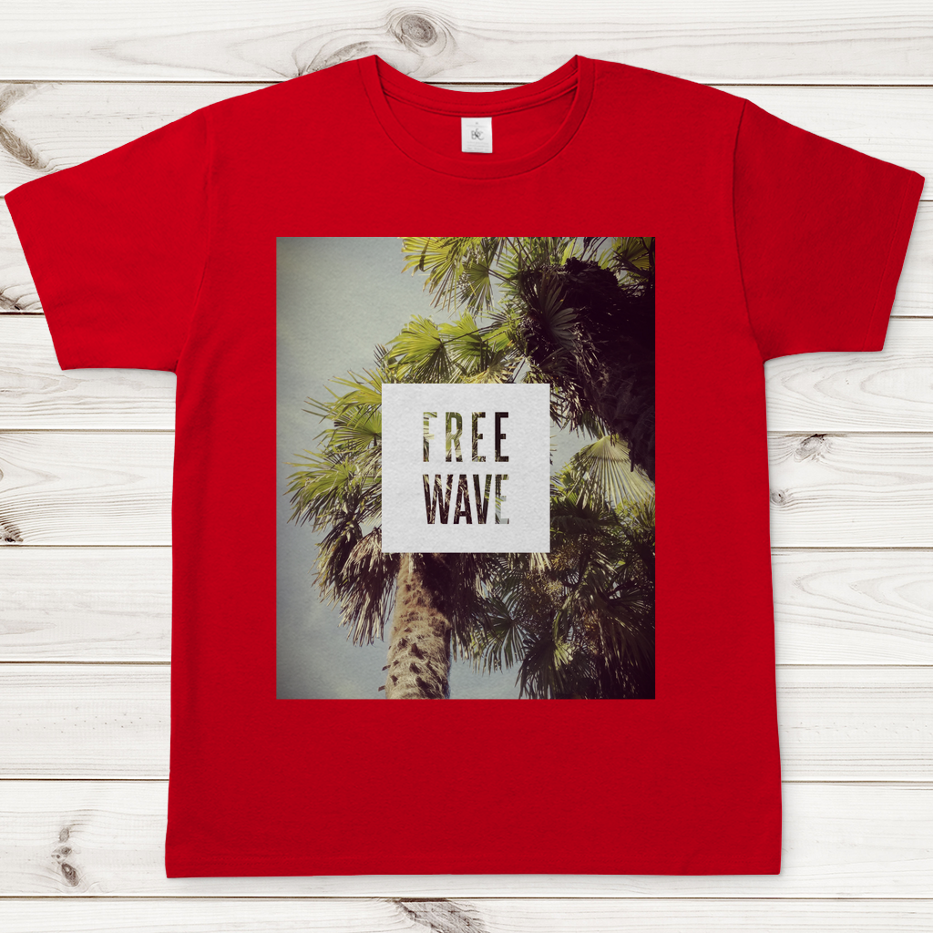 Herren Classic T-Shirt Free Wave