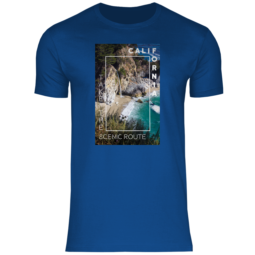 Herren T-Shirt Take the Scenic Route