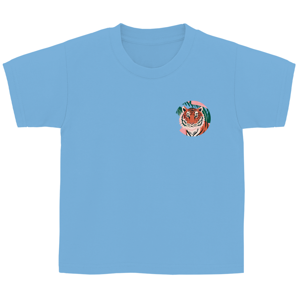Kinder Basic T-Shirt Tiger Sunshine