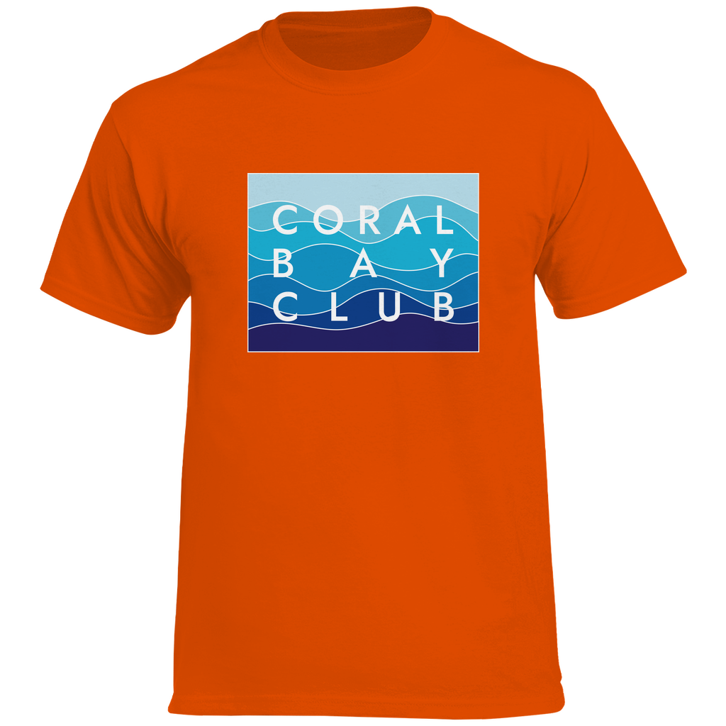 Herren Promo T-Shirt Coral Bay Club Gradient Waves