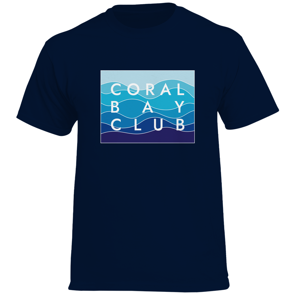 Herren Promo T-Shirt Coral Bay Club Gradient Waves