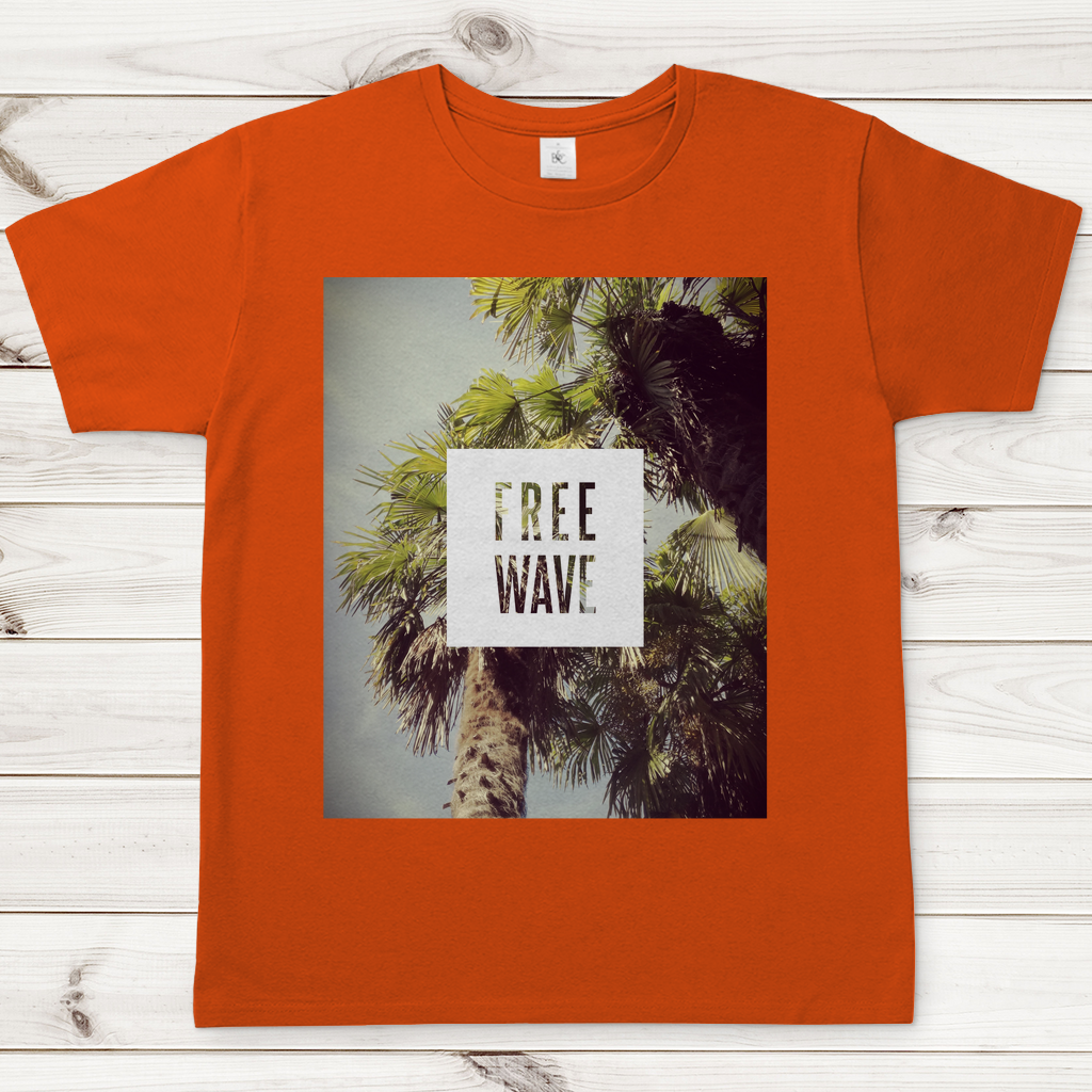 Herren Classic T-Shirt Free Wave