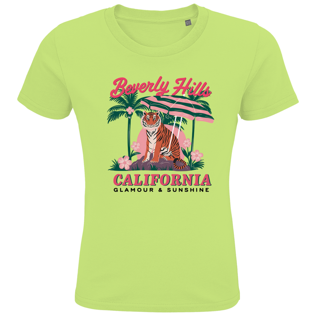 Kids Premium Bio T-Shirt Tiger Sunshine