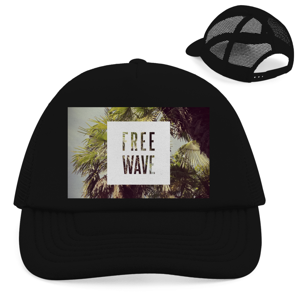 Retro Trucker Cap "Free Wave"