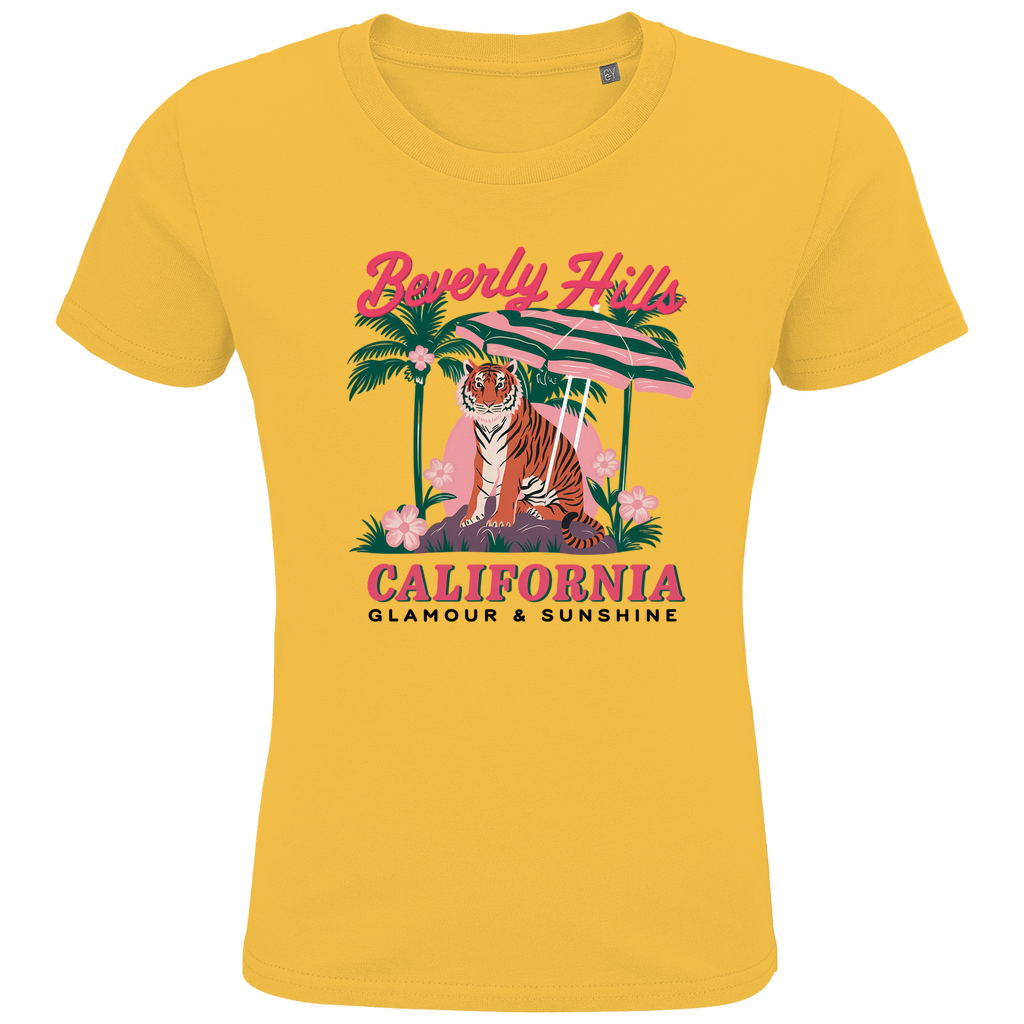 Kids Premium Bio T-Shirt Tiger Sunshine