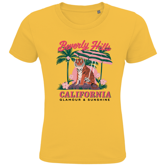 Kids Premium Bio T-Shirt Tiger Sunshine