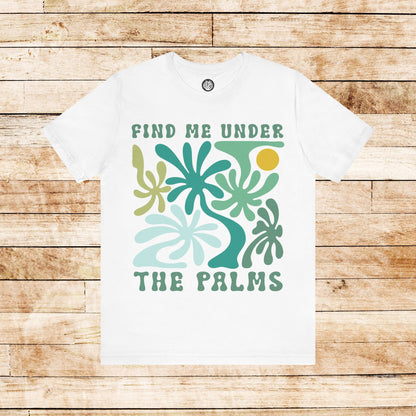 Surfer Shirt "Find me under the Palms"