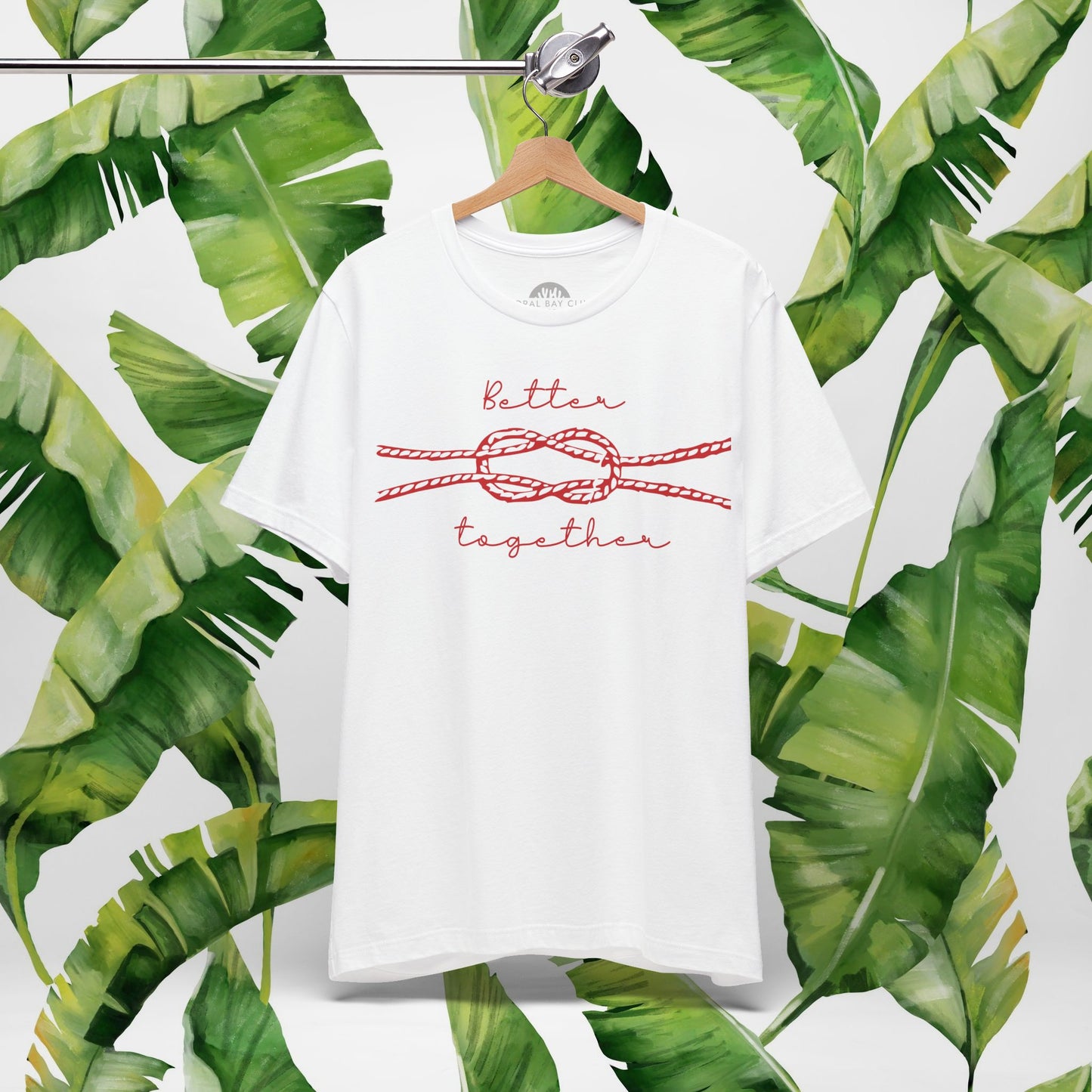 Allrounder Shirt mit Knotendesign "Better Together"