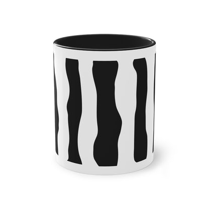 Tasse "Wild Verti"  stilvolles Boho Design in schwarz weiß aus der Kollektion "Mare"