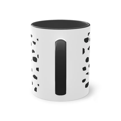 Tasse "Wild Dots"  stilvolles Boho Design in schwarz weiß aus der Kollektion "Mare"