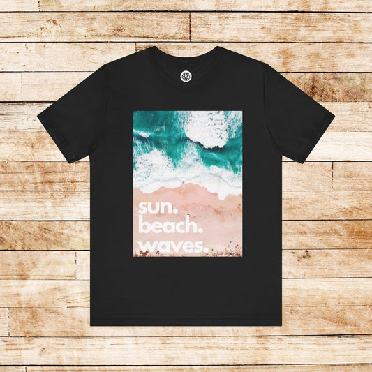 Surfer Shirt "Sun. Beach. Waves.""