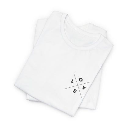 minimalistisches Liebessymbol   für Verliebte als Geschenk zum Jahrestag, Hochzeitstag , Valentinstag, bequemes Shirt