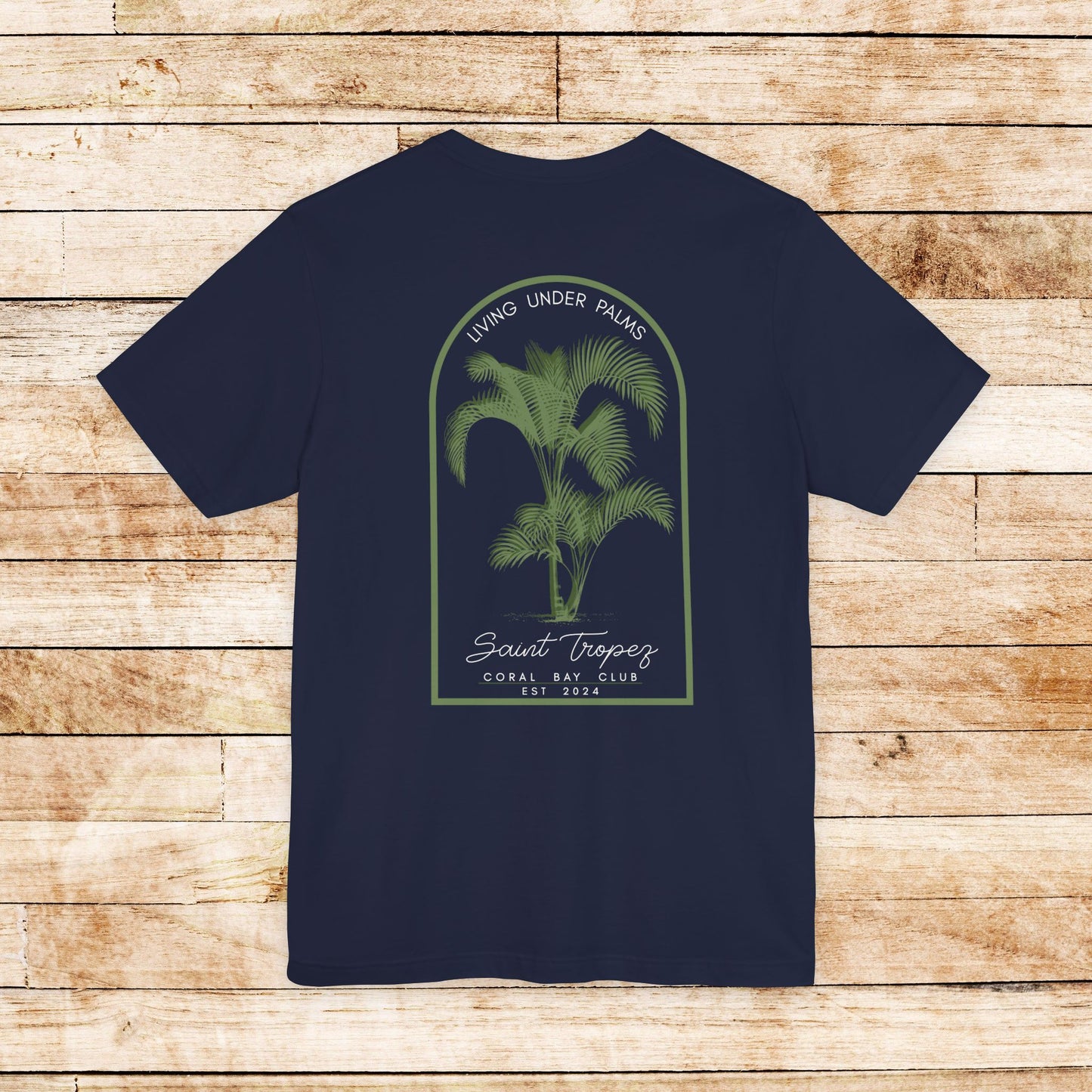Shirt Allrounder Palms of St. Tropez Rückenmotiv