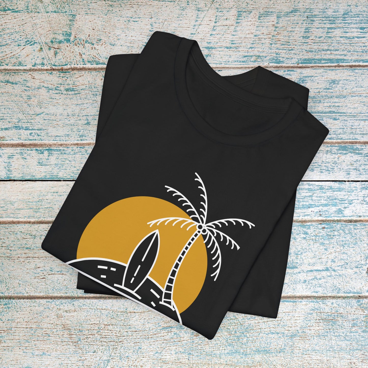Surfer Shirt "Surf Paradies Golden Sun"