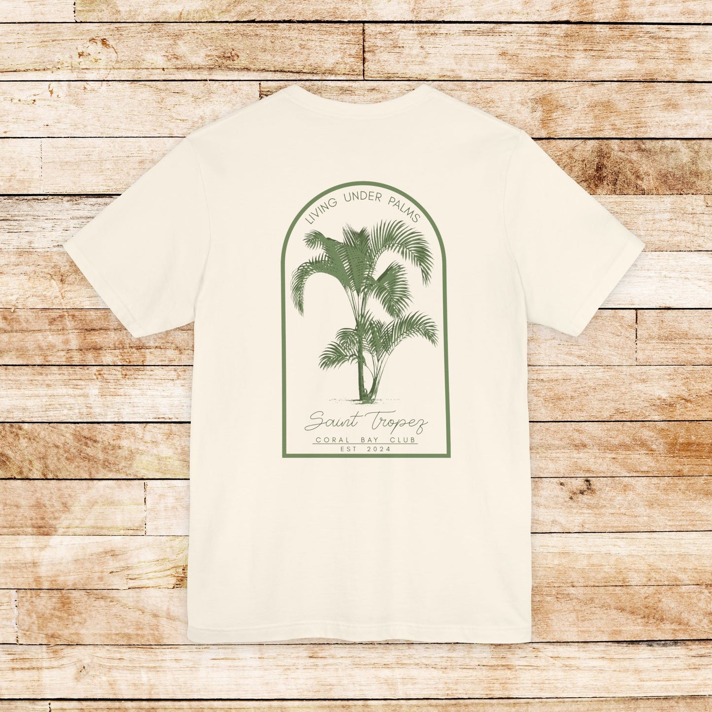 Shirt Allrounder Palms of St. Tropez Rückenmotiv