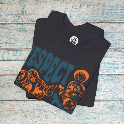 Surfer Shirt "Respect the Locals"