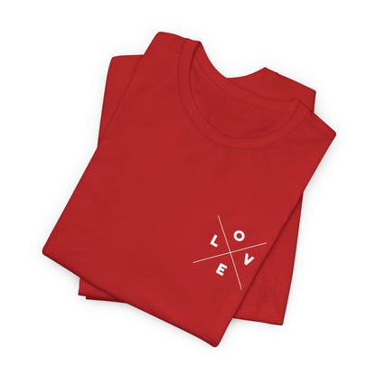 minimalistisches Liebessymbol   für Verliebte als Geschenk zum Jahrestag, Hochzeitstag , Valentinstag, bequemes Shirt